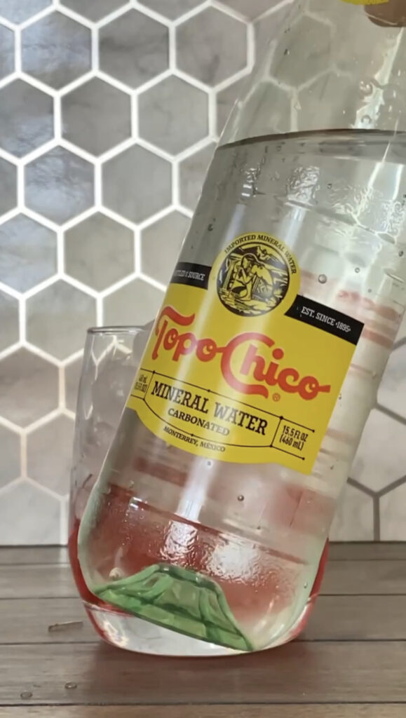 Topo chico sparkling water