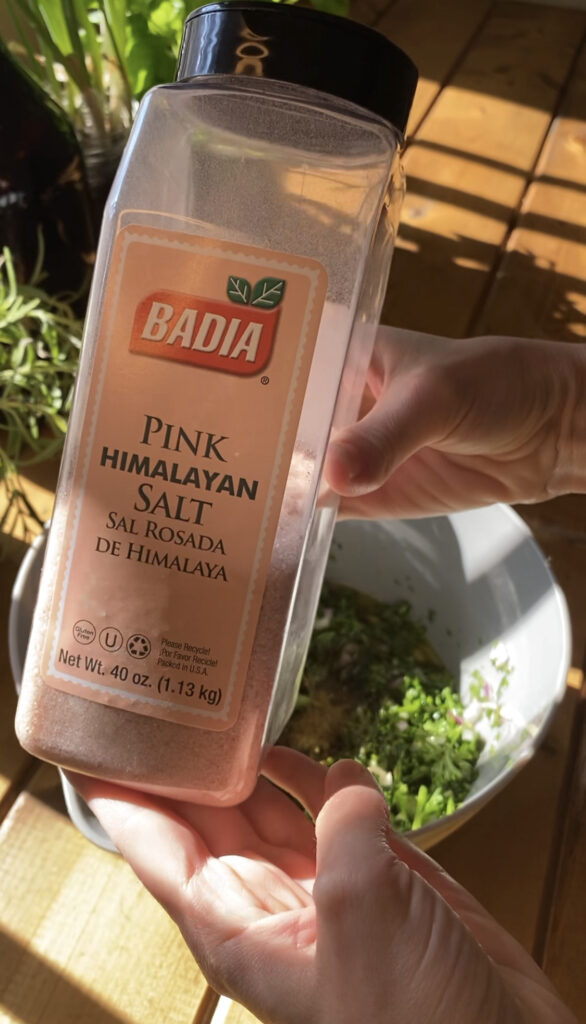 Pink Himalayan salt