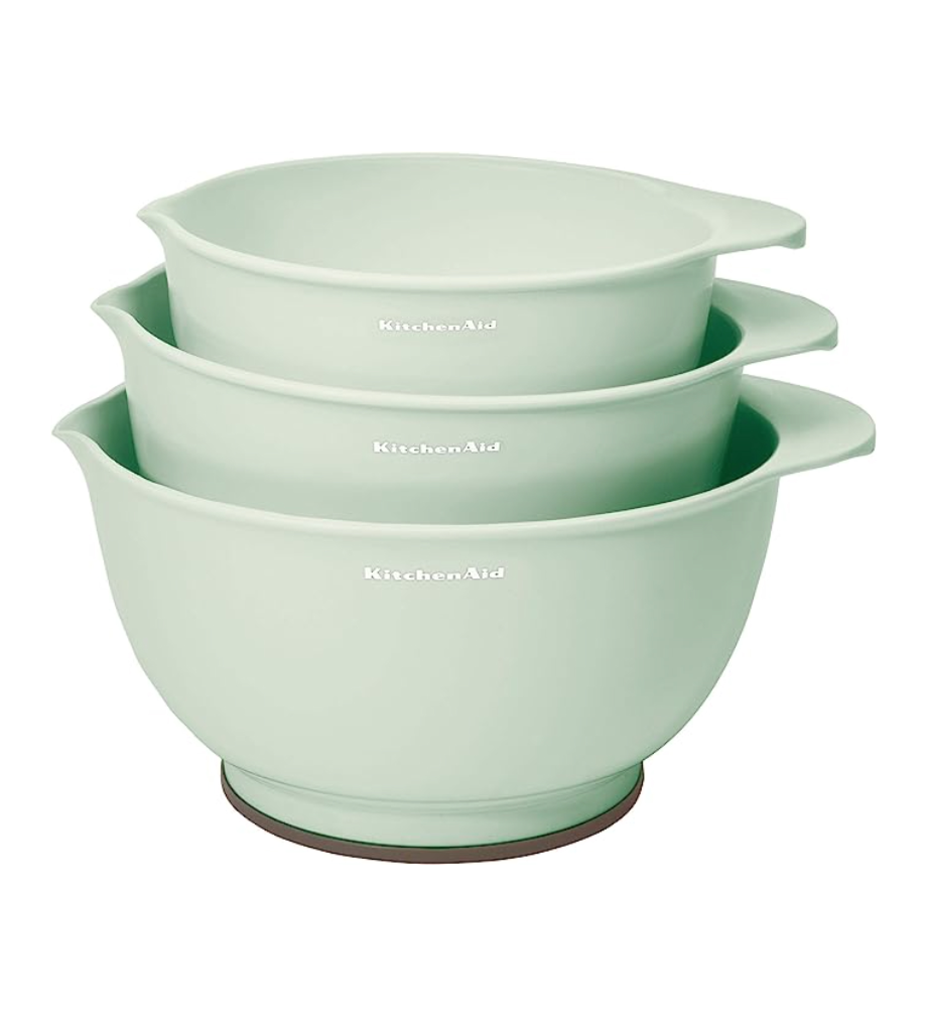 KitchenAid Classic Mixing Bowls, Set of 3, Pistachio, 3.5 quarts