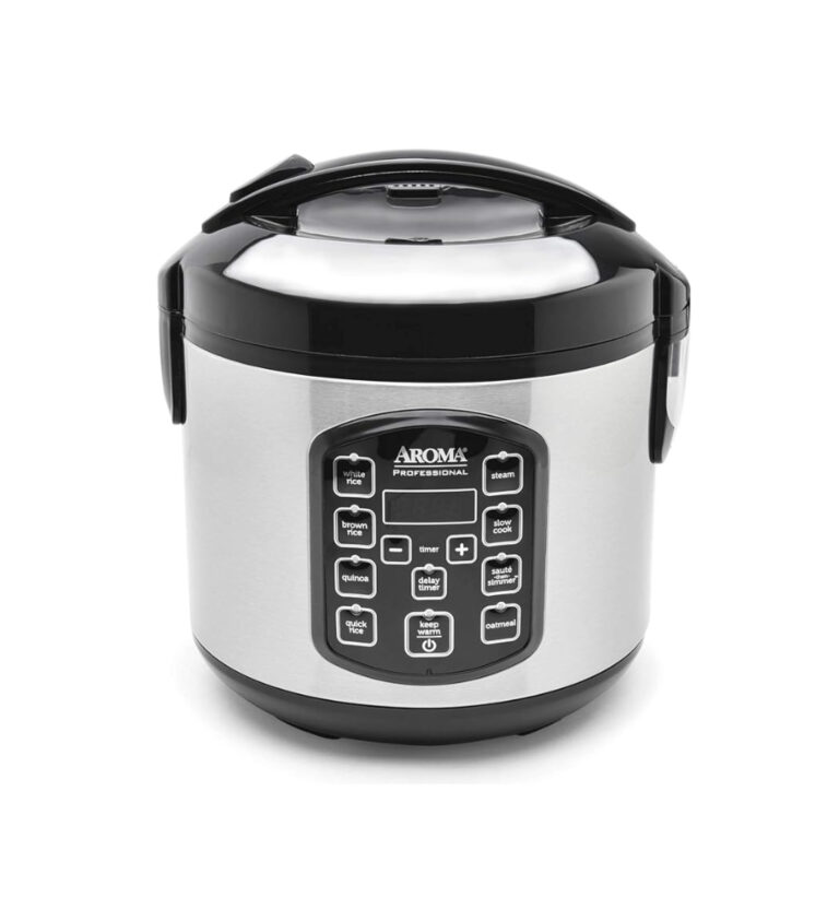 Aroma Housewares ARC-954SBD Rice Cooker, 4-Cup Uncooked 2.5 Quart, Professional Version