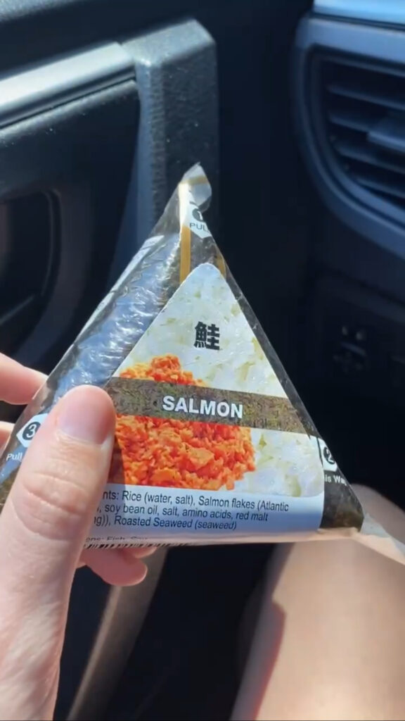 Salmon Onigiri from Nakata Market