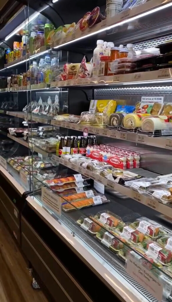 Nakata Japanese Market in Las Vegas Cold Food Section