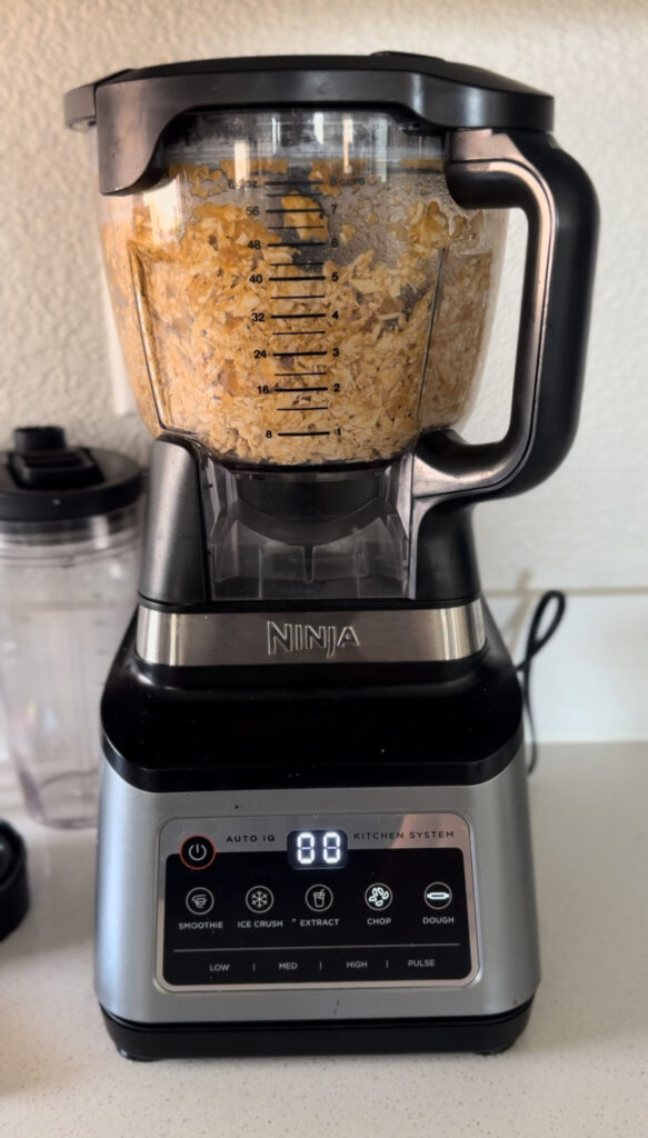 chicken in food processor