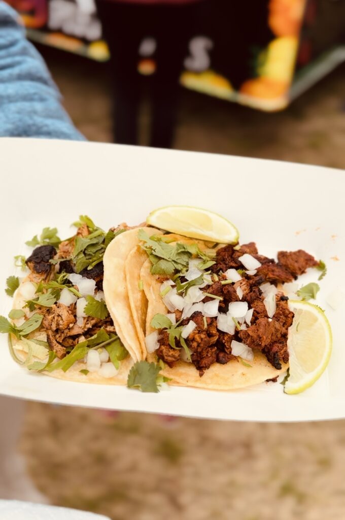 Carne Asada Tacos at the Taco and Tamales Festival