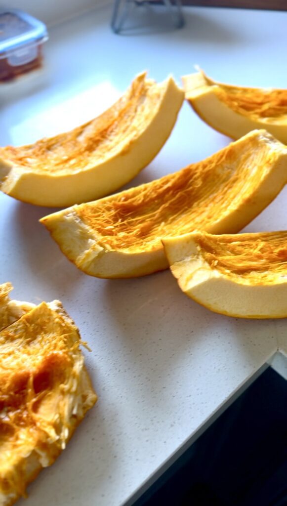 slices of pumpkin for homemade pumpkin puree