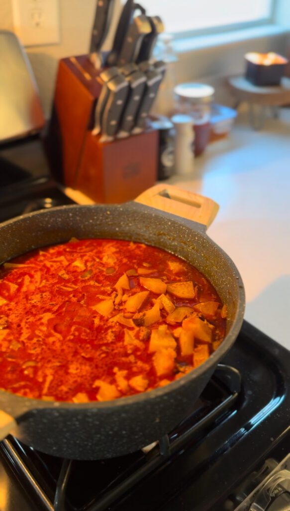 Sopa De Chorizo Con Papas: Chorizo and Potato Soup to spice up this fall