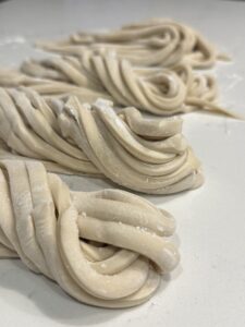 Homemade Udon Noodles