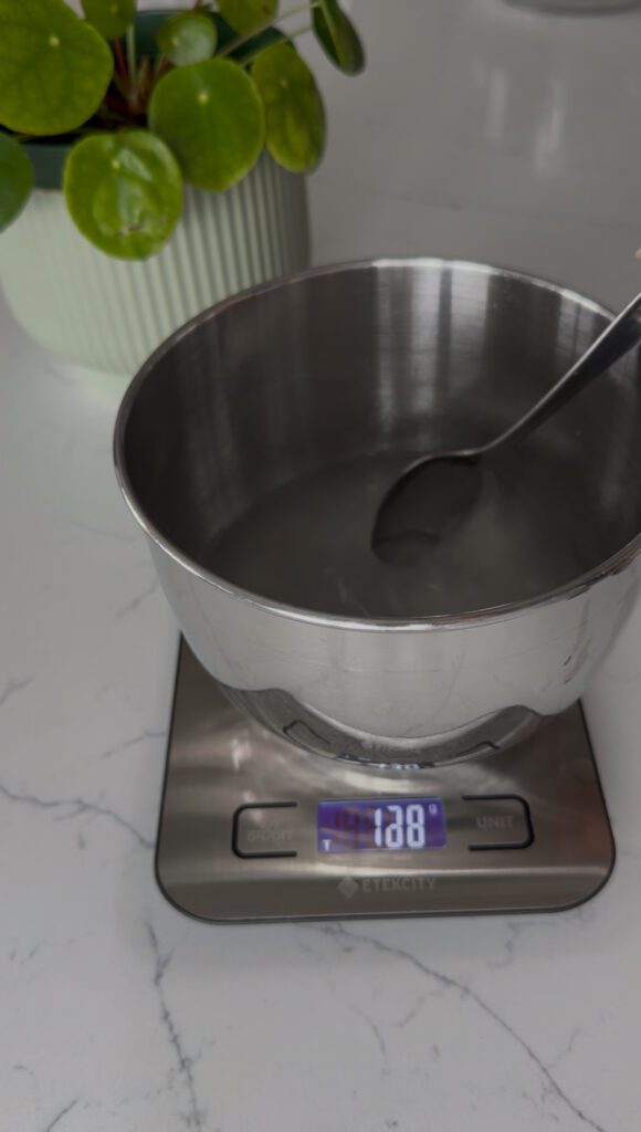 Homemade Udon Noodles -mix salt water