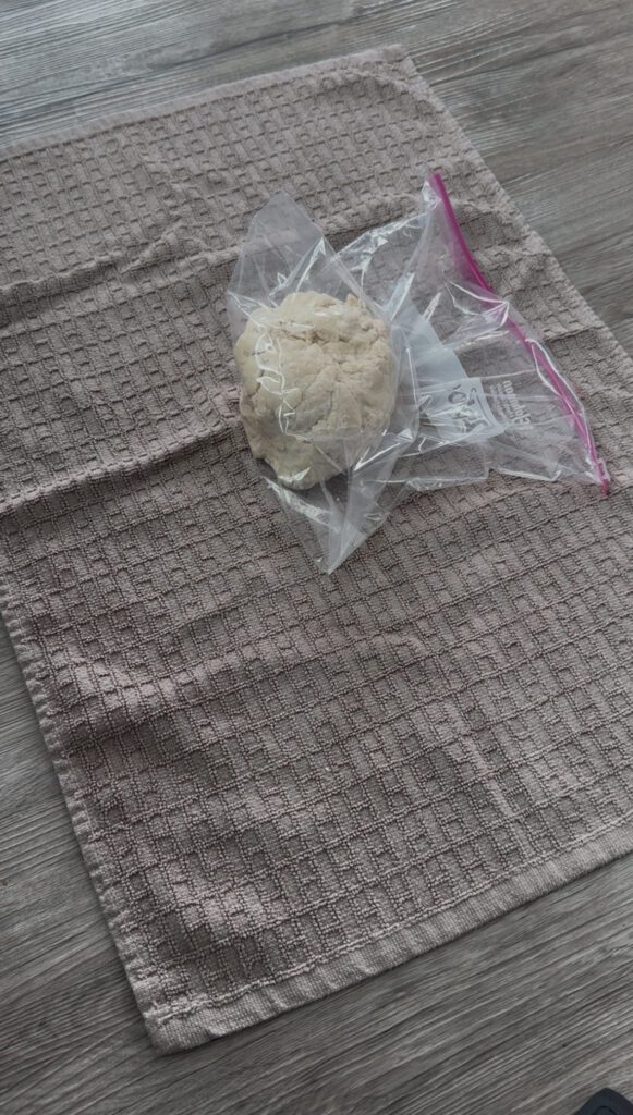 Traditional Japanese dough kneading