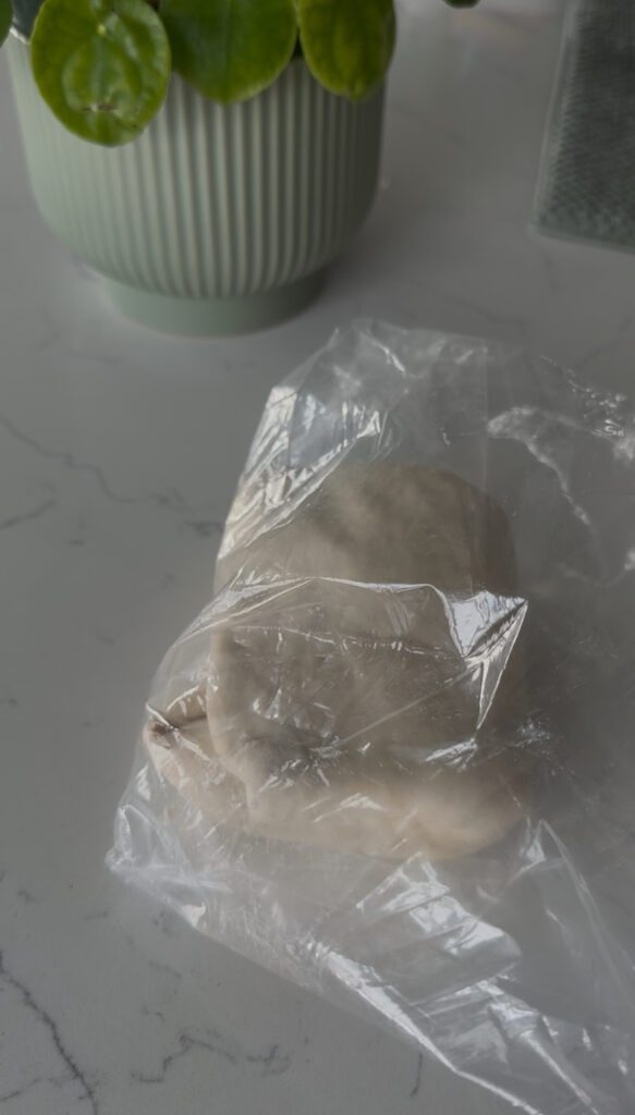 Folded dough