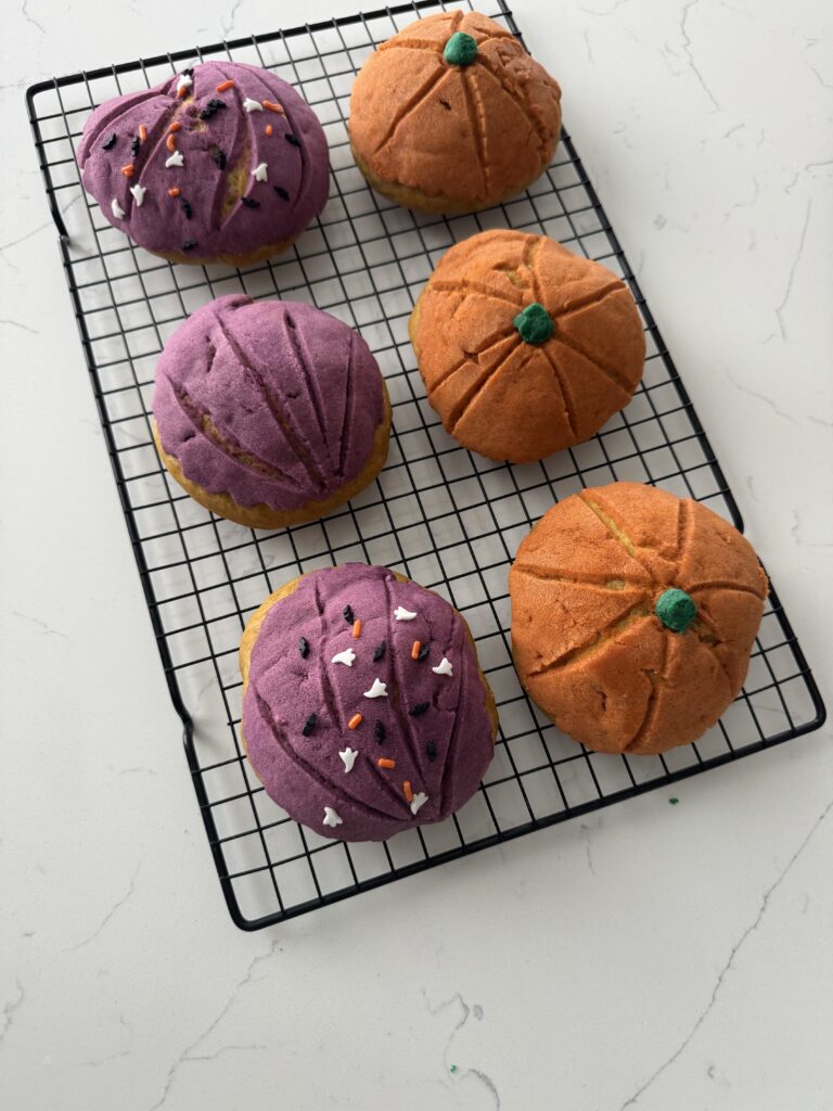 pumpkin spice conchas