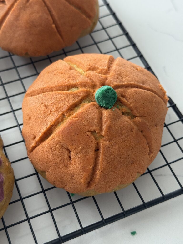 pumpkin spice conchas