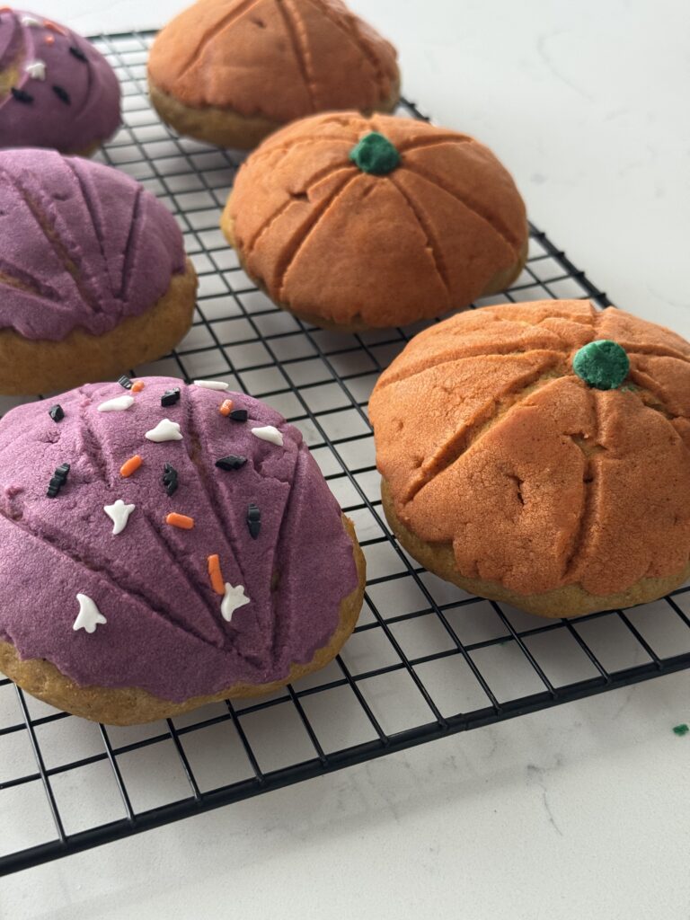 pumpkin spice conchas