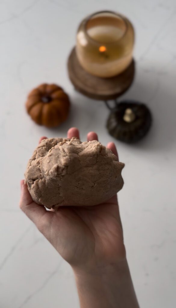 making a concha paste dough