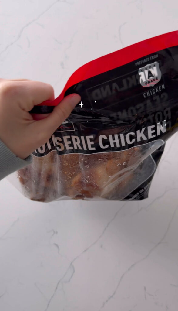 costco rotisserie chicken in a bag