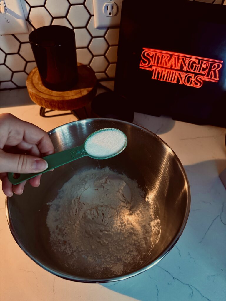 sugar for demogorgan waffles