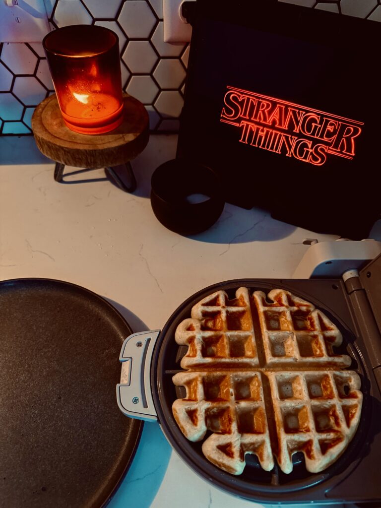 nice crisp waffle maker in the waffle maker